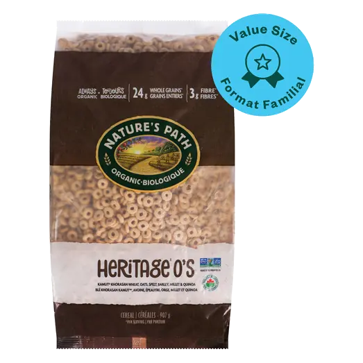 Organic Cereal Heritage O's 907 g
