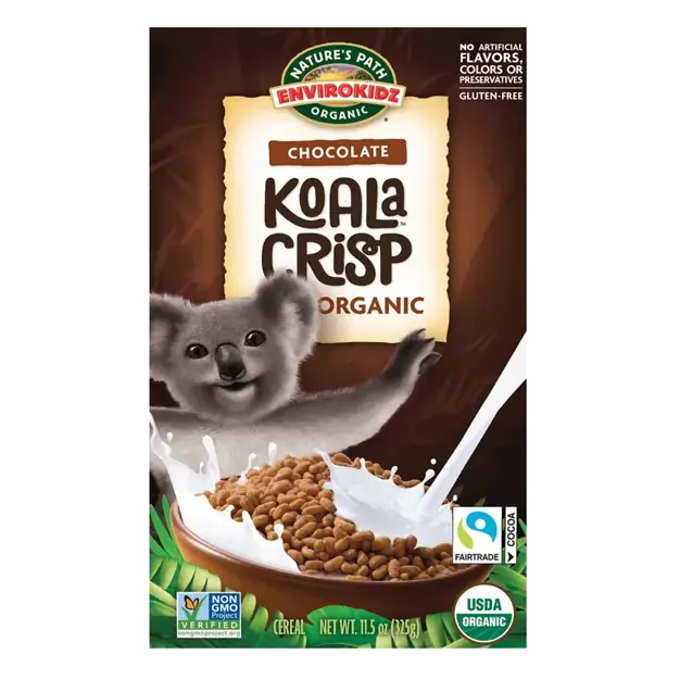 EnviroKidz Cereal, Koala Crisp, Chocolate