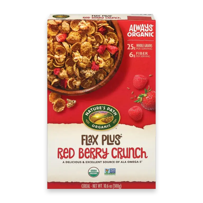 Flax Plus Red Berry Crunch Cereal