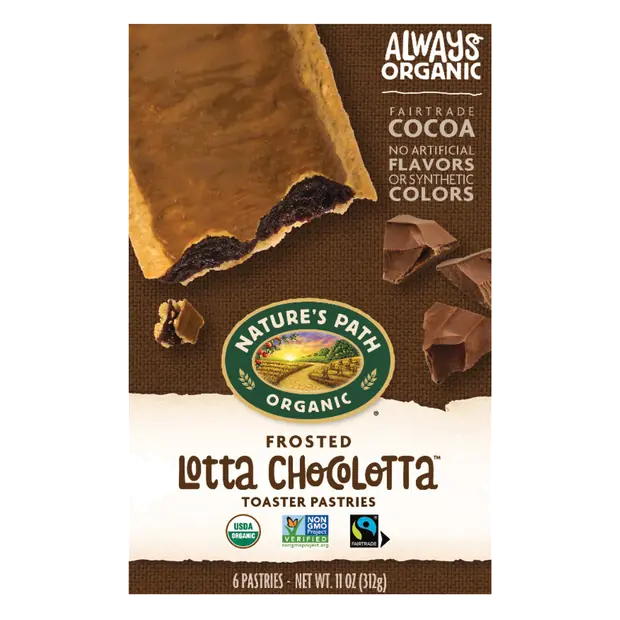 Organic Frosted Lotta Chocolotta Toaster Pastries - 6 ct