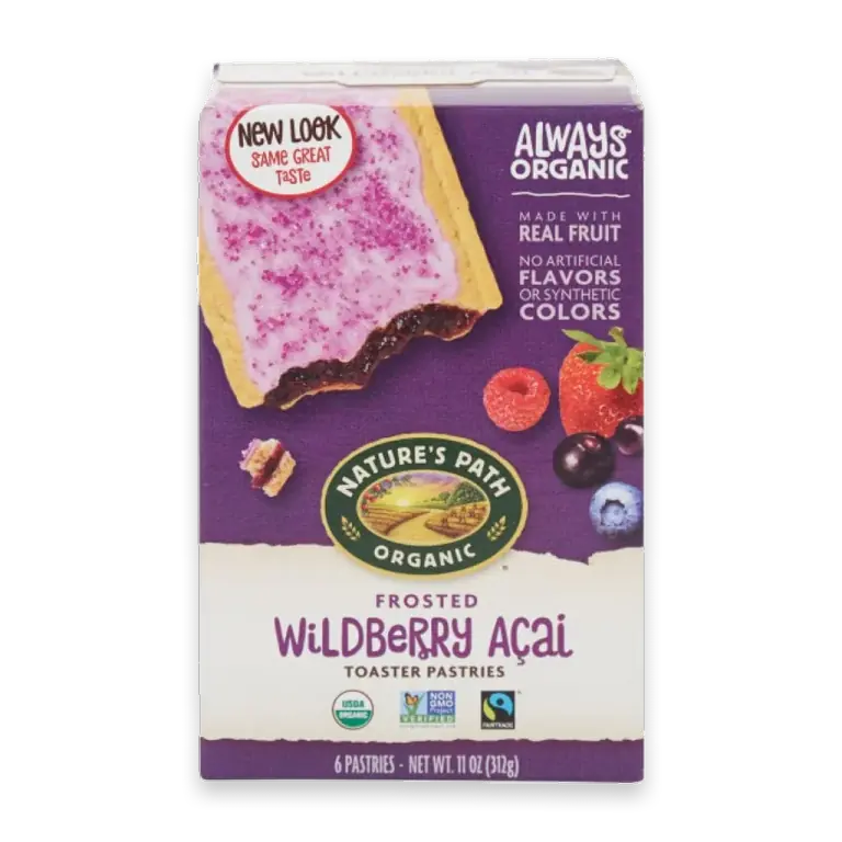 Frosted Wildberry Acai Toaster Pastries