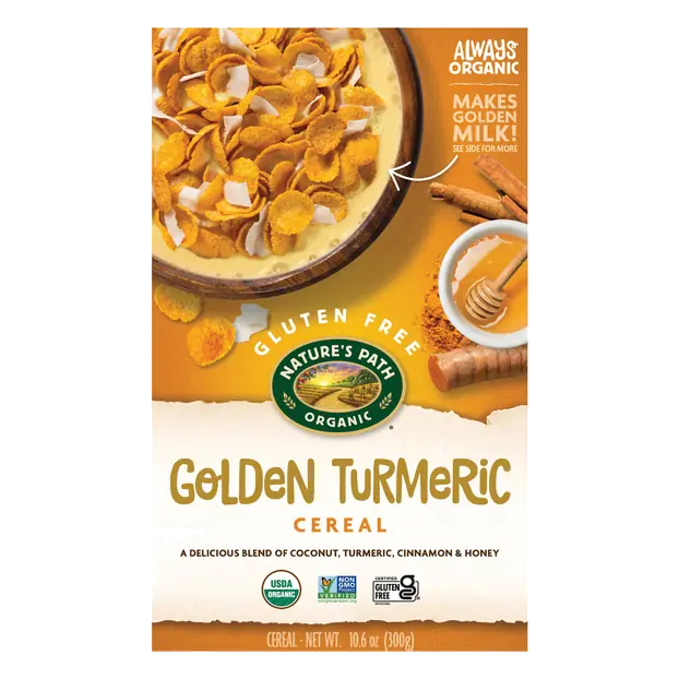 Organic Gluten Free Golden Turmeric Cereal