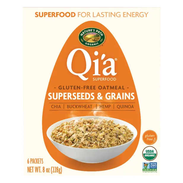 Organic Gluten Free Qi'a Superseeds & Grains Oatmeal