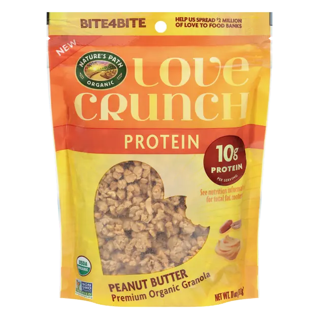 Organic Love Crunch Peanut Butter Protein Granola