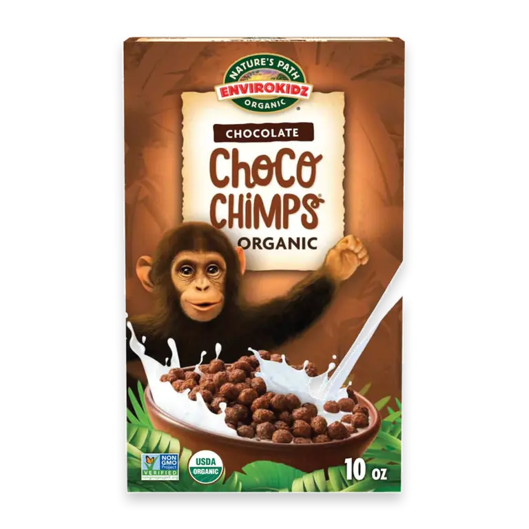 Natures Path EnviroKidz Choco Chimps Breakfast Cereal