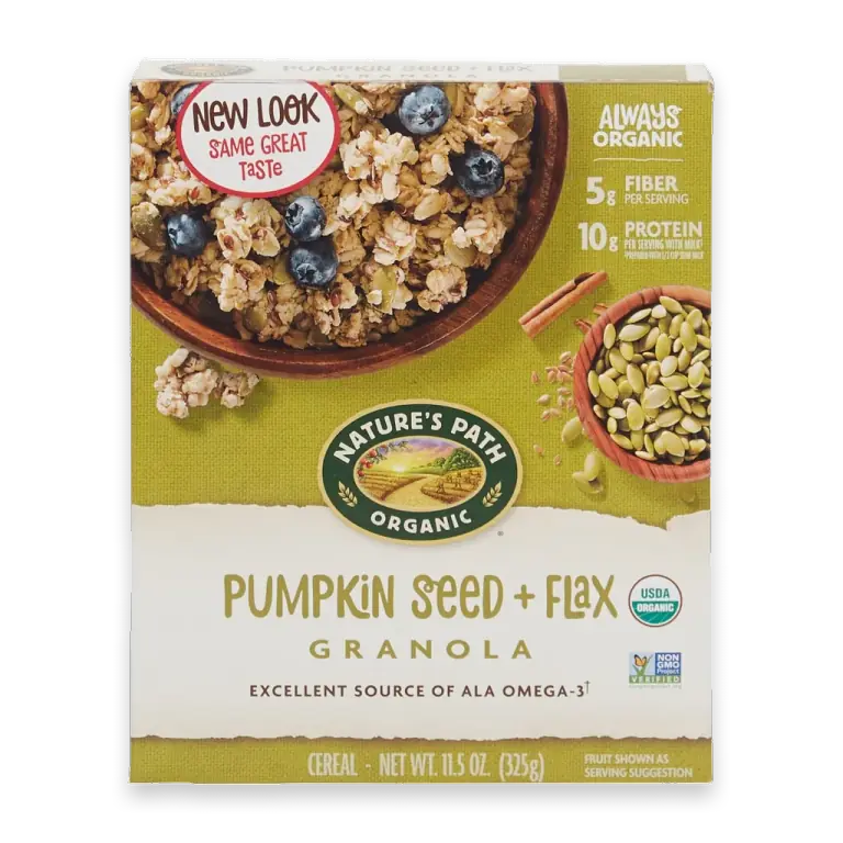 Organic Pumpkin Seed + Flax Granola