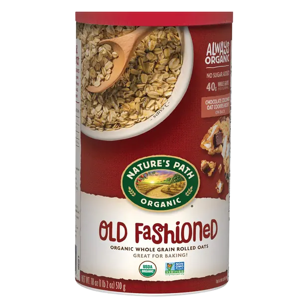 Organic Whole Grain Old Fashioned Rolled Oats