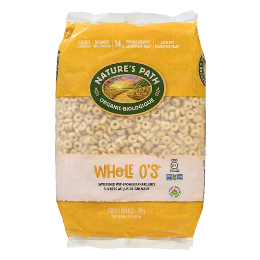 Organic Whole O's Cereal 750 g