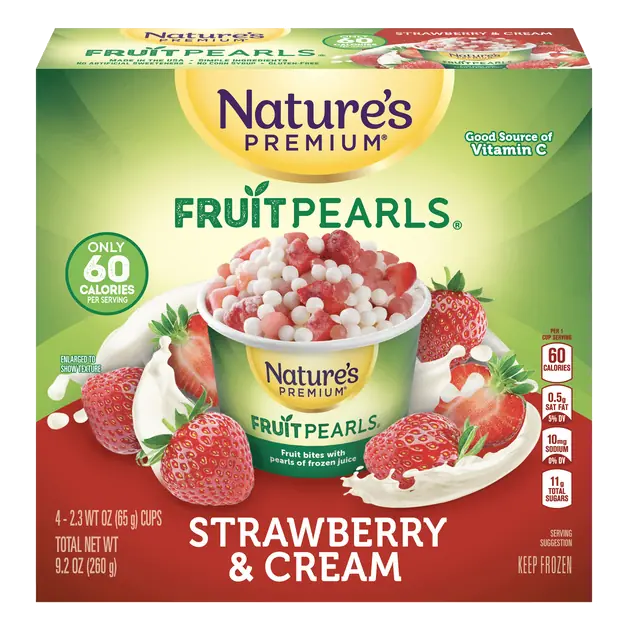 Strawberry & Cream Fruit Pearls