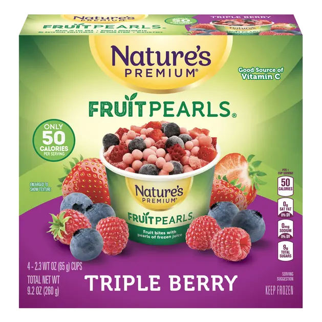Wildberry Fruit Bites with Pearls of Frozen Juice