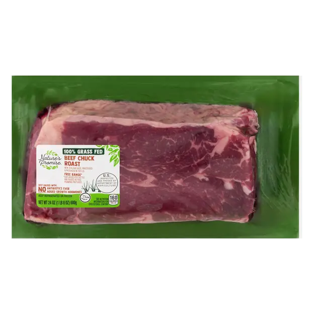 100% Grass-fed Beef Chuck Roast Fresh