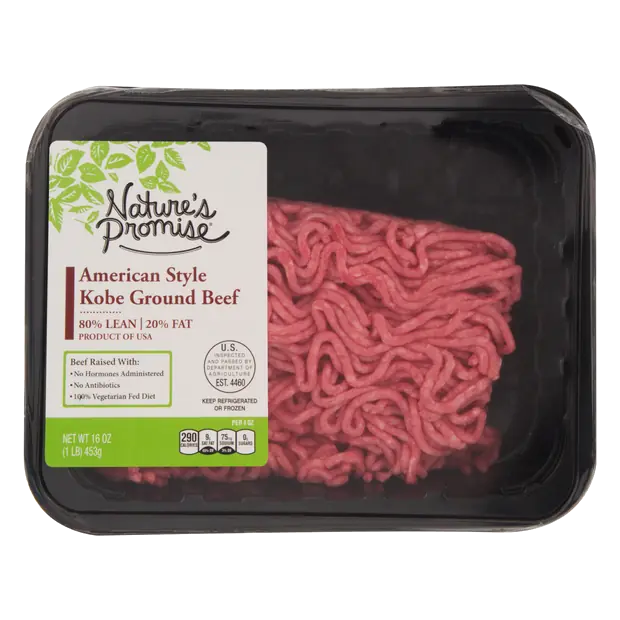 80% Lean 20% Fat American Style Kobe Ground Beef