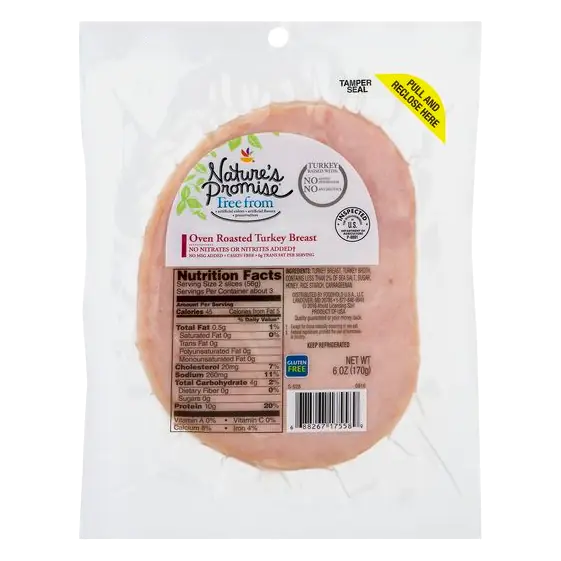 Antibiotic Free Oven Roasted Turkey Breast Sliced