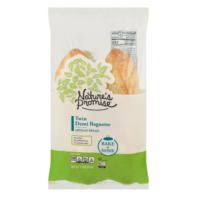 Bakery Artisan Take & Bake Demi Baguette - 2 ct