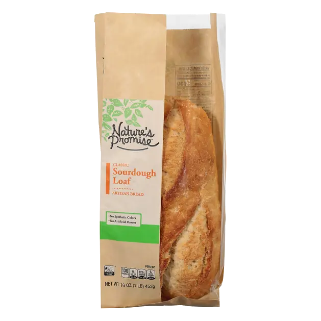 Bakery Classic Sourdough Bread Unsliced Loaf