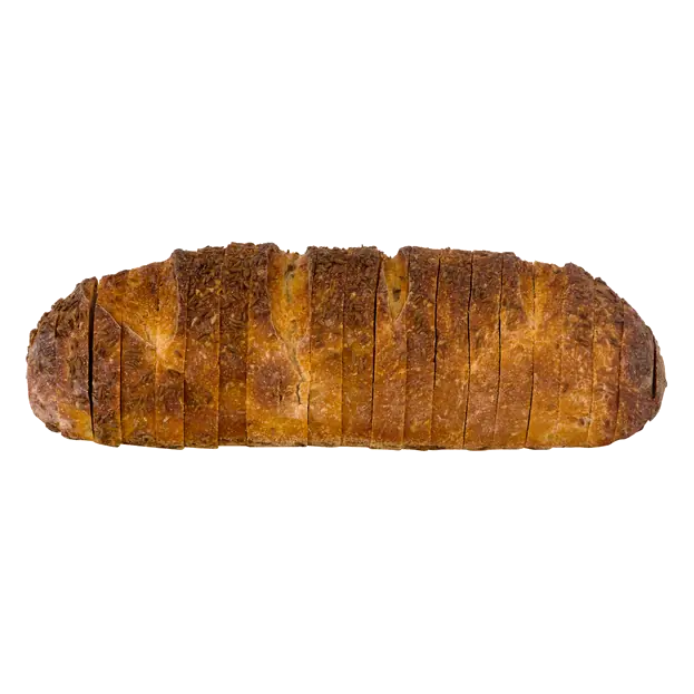Bakery Seeded Jewish Rye Artisan Sliced Bread Loaf