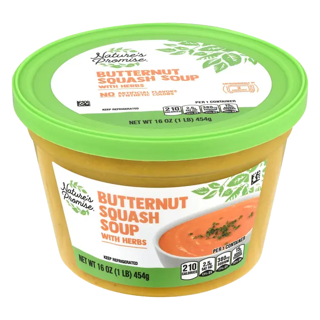 Butternut Squash Soup with Herbs Refrigerated