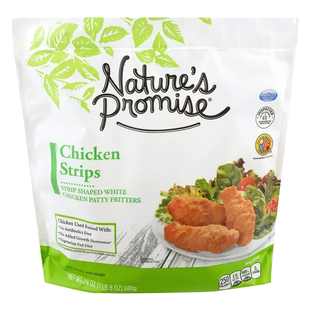 Chicken Strips Fritters Frozen