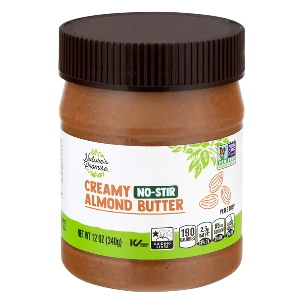 Creamy No Stir Almond Butter