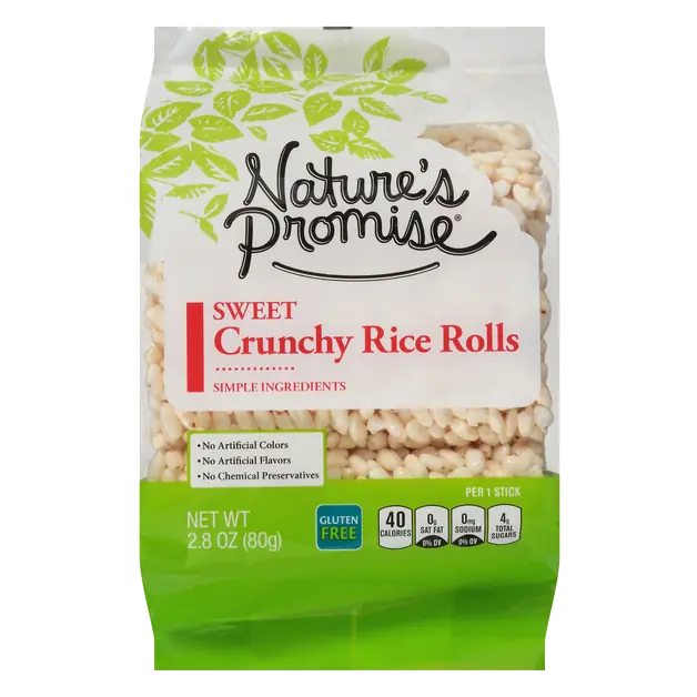 Crunchy Rice Rolls Sweet Gluten Free