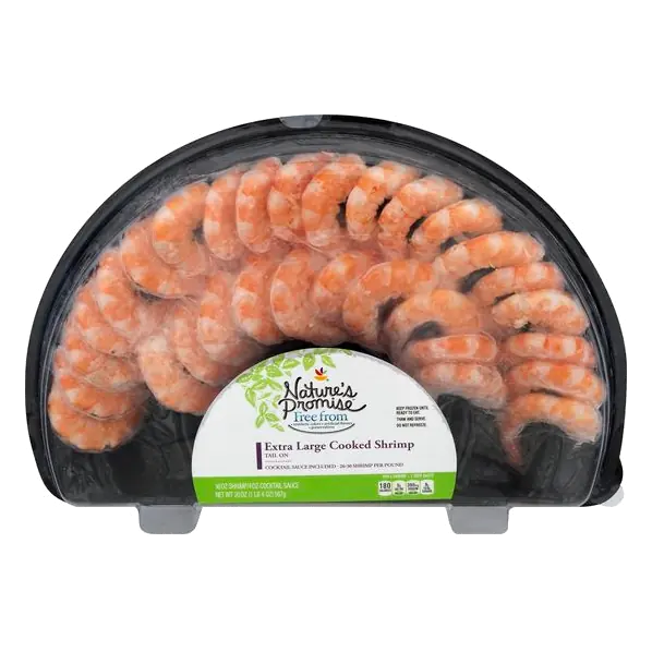 Extra Large Cooked Shrimp w/Cocktail Sauce Frozen