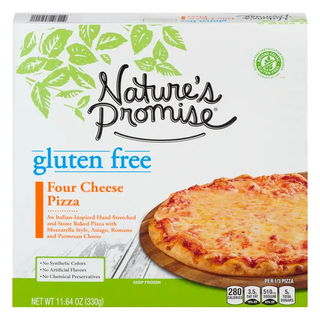 Gluten Free Four Cheese Pizza Frozen