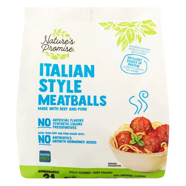 Italian Style Meatballs - apx 18 ct Frozen