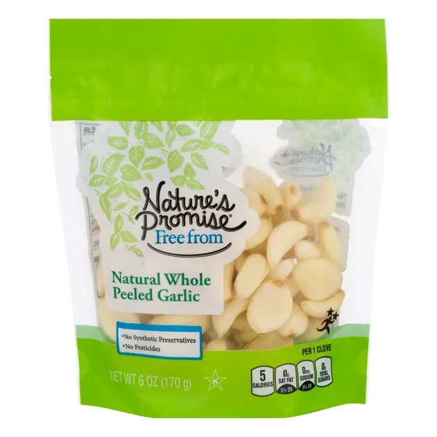 Natural Whole Peeled Garlic