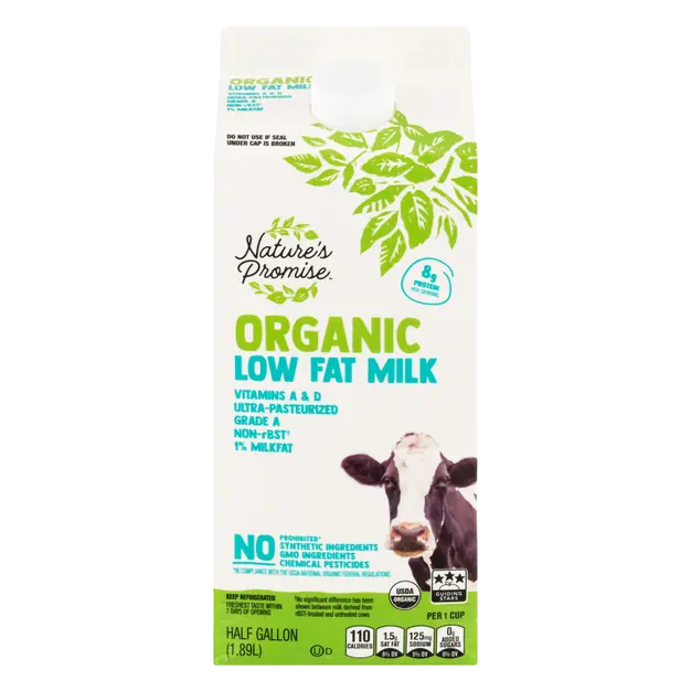 Organic 1% Low Fat Milk