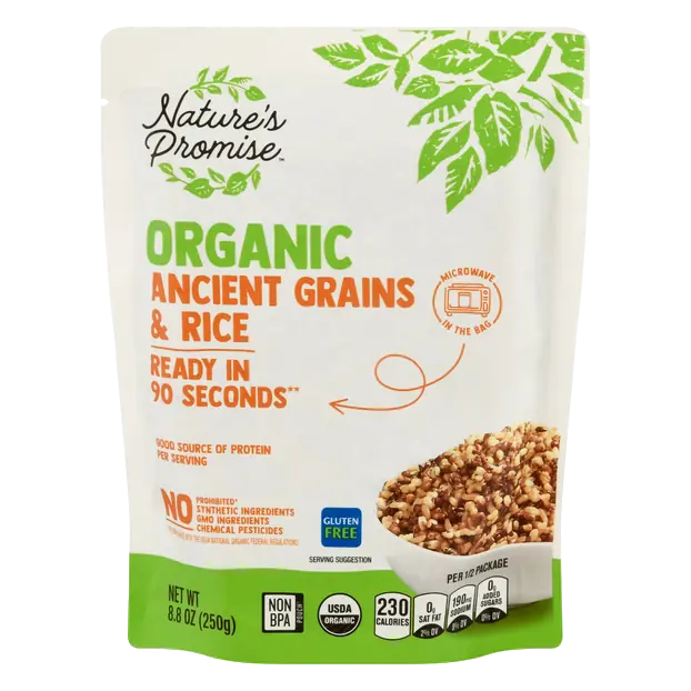 Organic 90 Second Microwave Ancient Grains & Rice