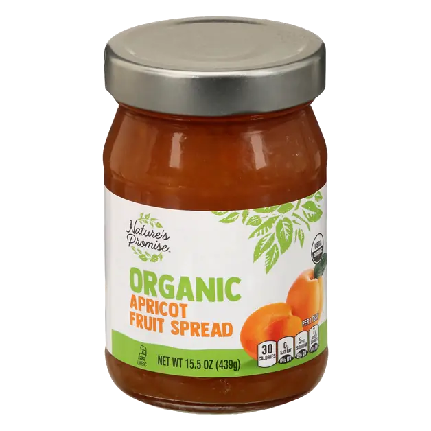 Organic Apricot Fruit Spread