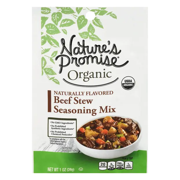 Organic Beef Stew Seasoning Mix Packet