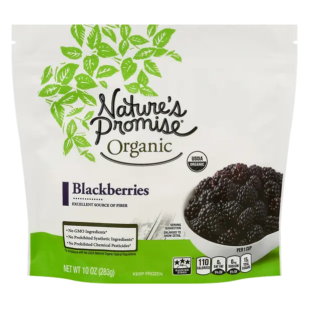 Organic Blackberries Frozen