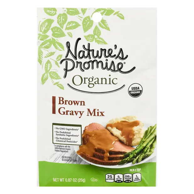 Organic Brown Gravy Mix Packet