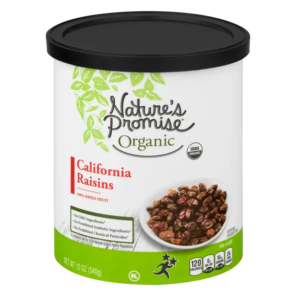Organic California Raisins