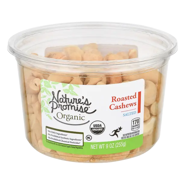 Organic Cashews Roasted Salted