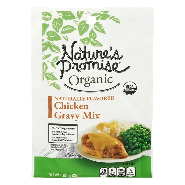 Organic Chicken Gravy Mix Packet
