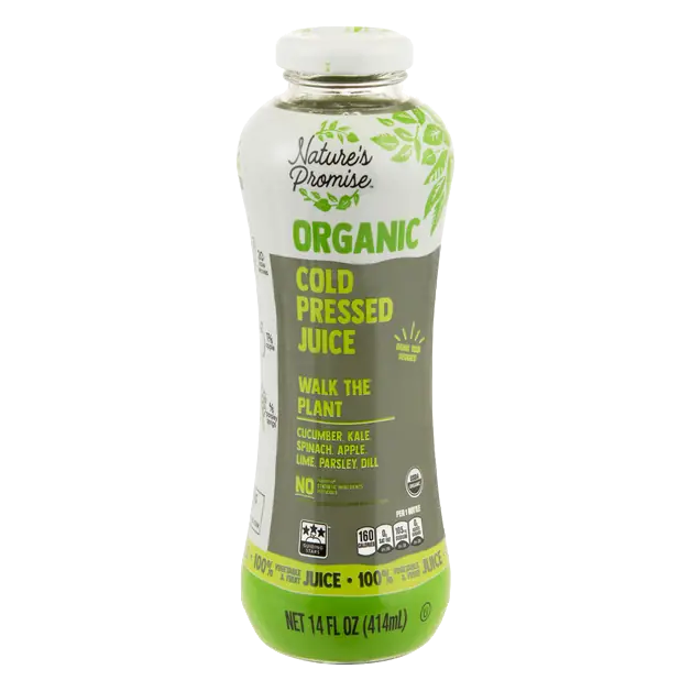 Organic Cold Pressed Juice Walk the Plant