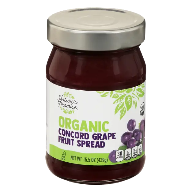 Organic Concord Grape Fruit Spread