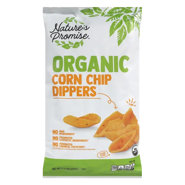Organic Corn Chip Dippers