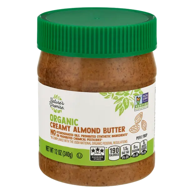 Organic Creamy Almond Butter
