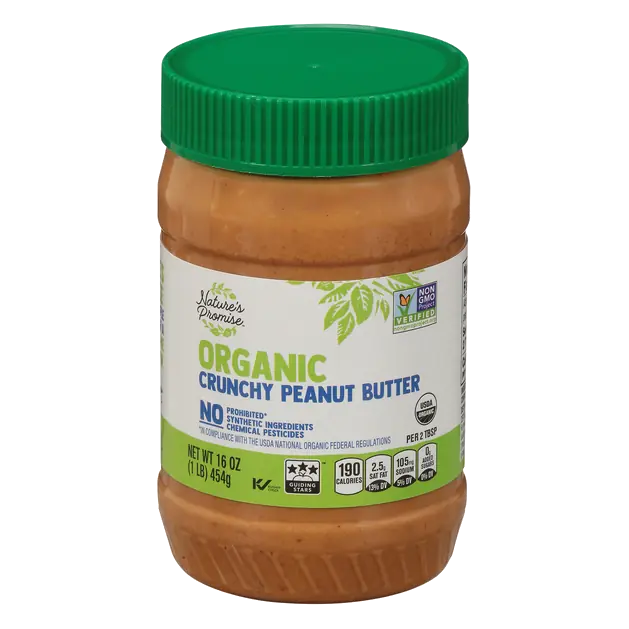 Organic Crunchy Peanut Butter