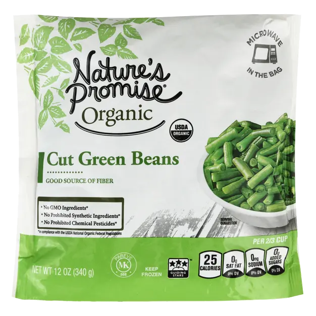 Organic Cut Green Beans Frozen