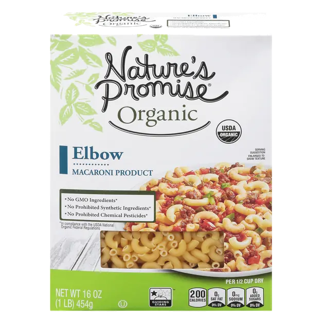 Organic Elbows Macaroni Pasta