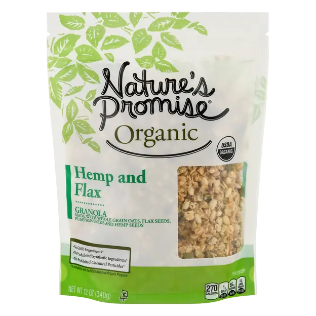 Organic Hemp & Flax Granola