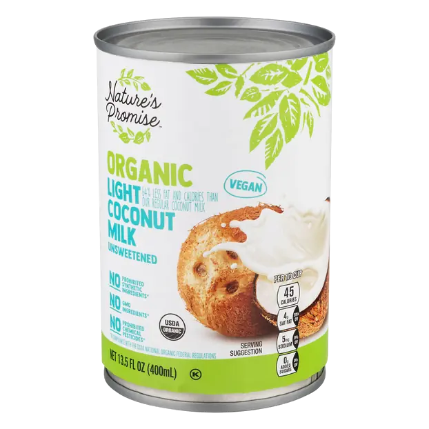 Organic Light Unsweetened Coconut Milk