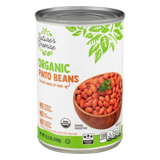 Organic Low Sodium Pinto Beans