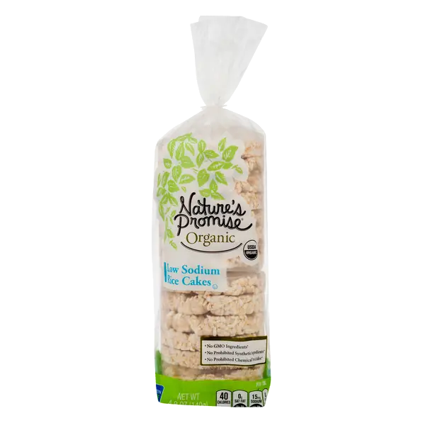 Organic Low Sodium Rice Cakes