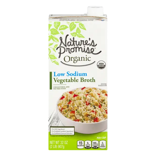 Organic Low Sodium Vegetable Broth
