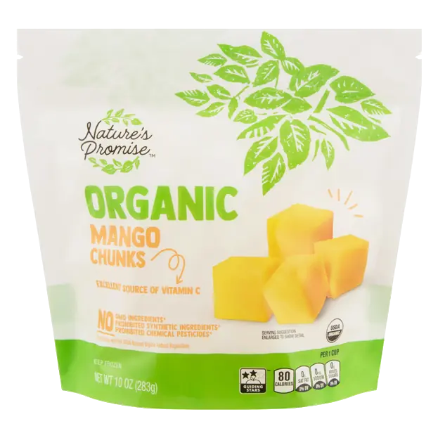 Organic Mango Chunks Frozen